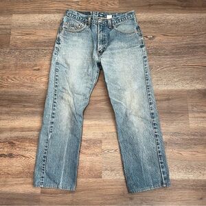 Vintage Levi's 505 Regular Fit Light Wash Jeans Waist 33 Length 32